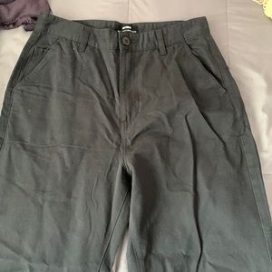 COTTON ON PARKER LONG STRAIGHT BLACK PANT SIZE 8 US NEVER WORN